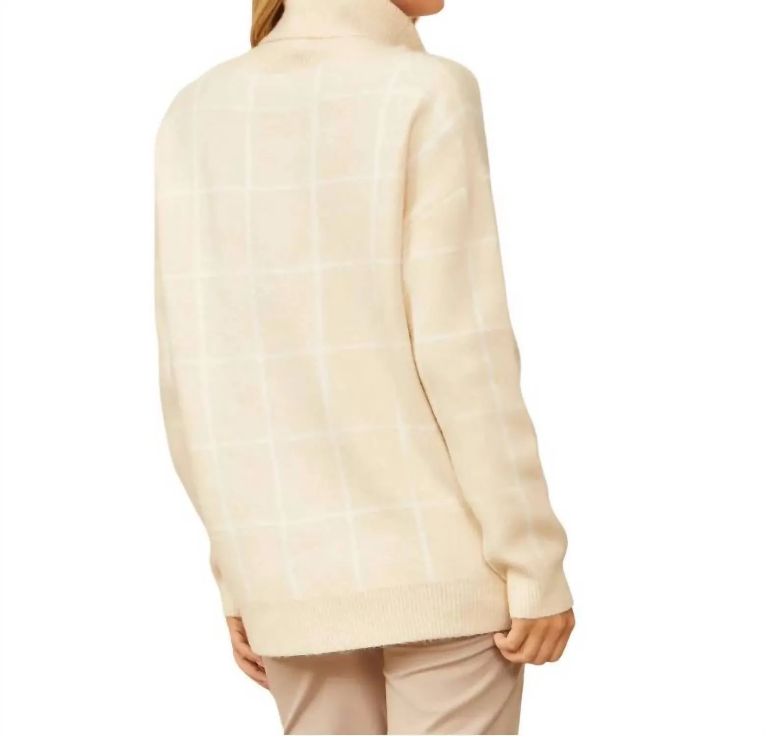 Andree By Unit - Windowpane Sweater