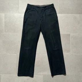 AW2001 Martin Margiela Wide Fit Cotton Canvas Pants