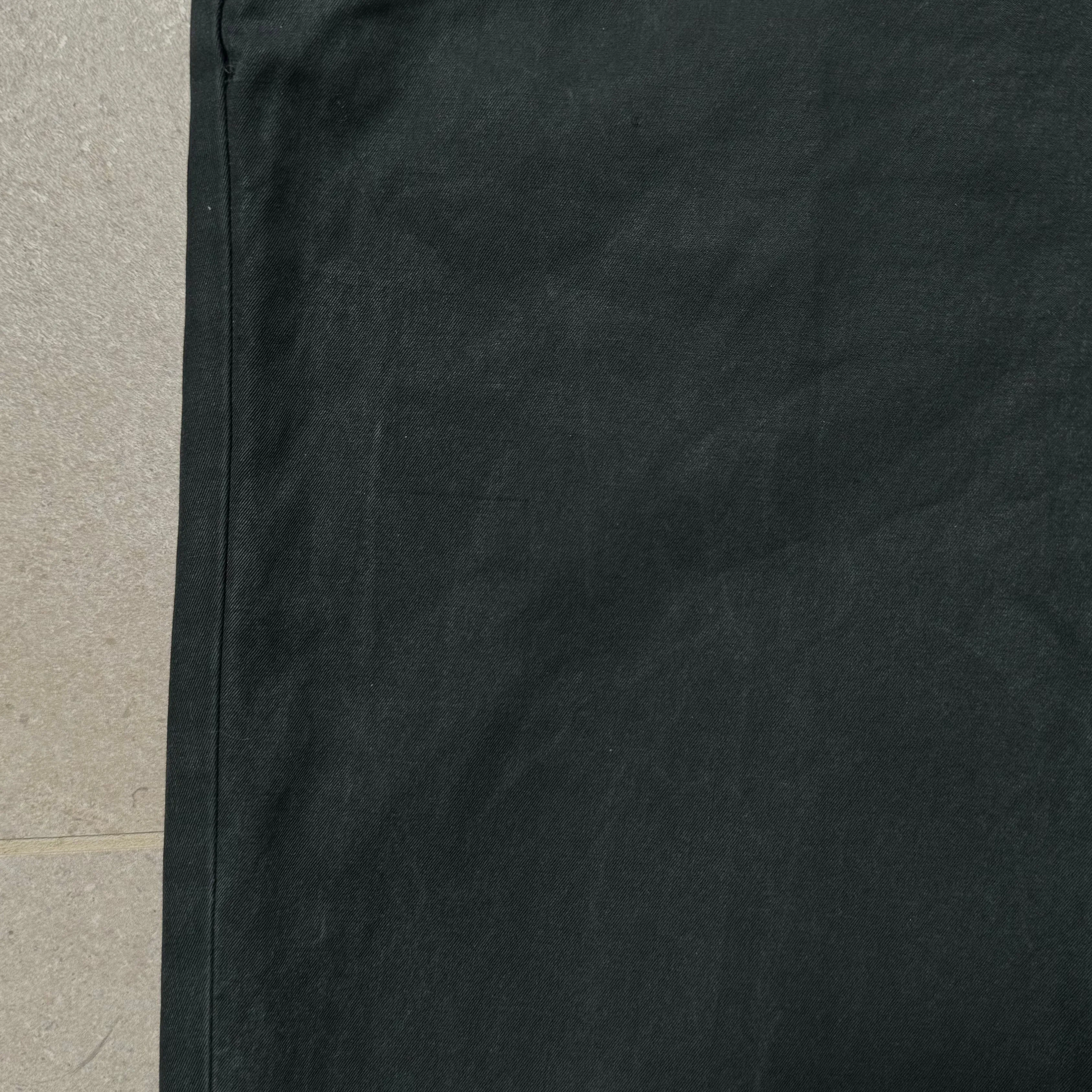 AW2001 Martin Margiela Wide Fit Cotton Canvas Pants