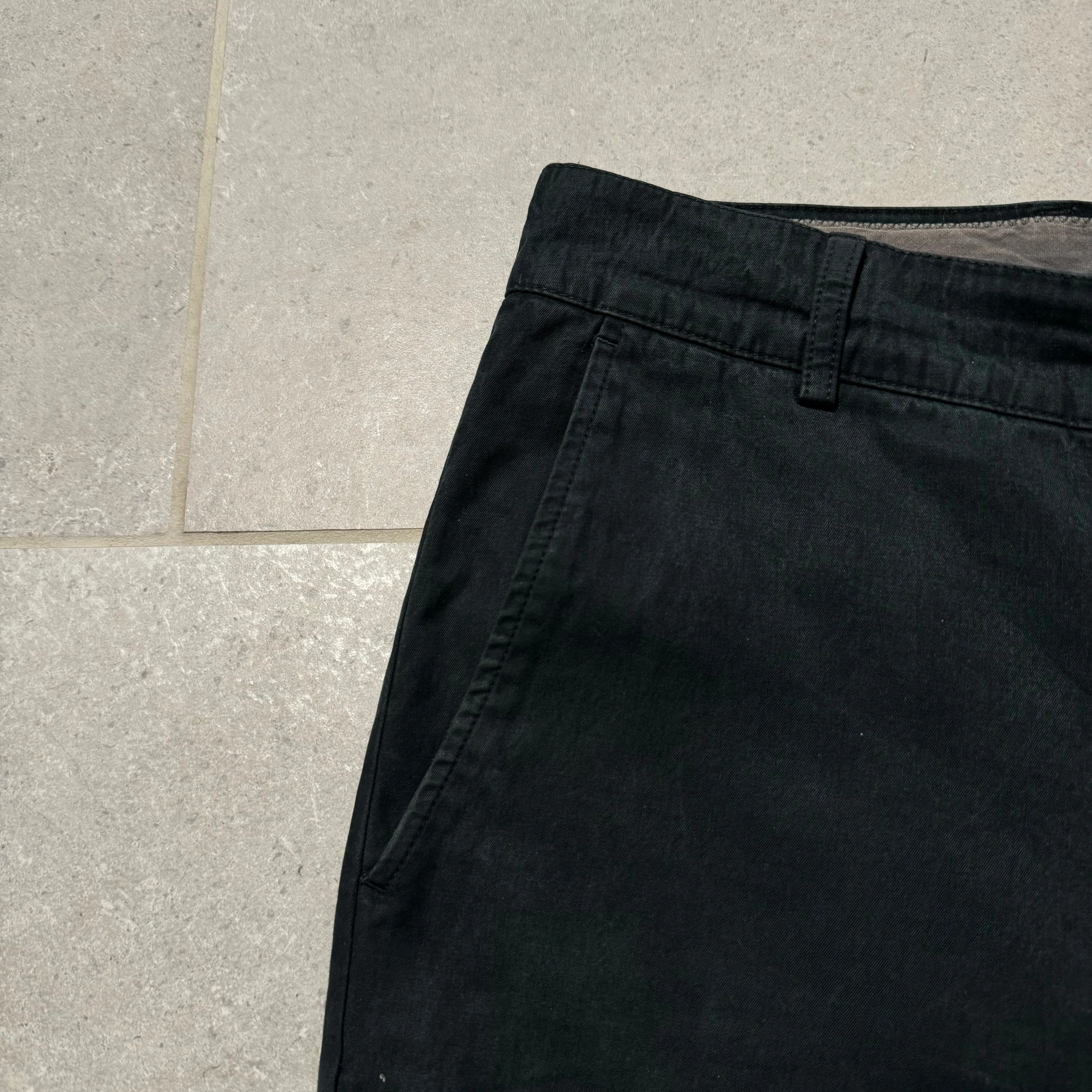 AW2001 Martin Margiela Wide Fit Cotton Canvas Pants