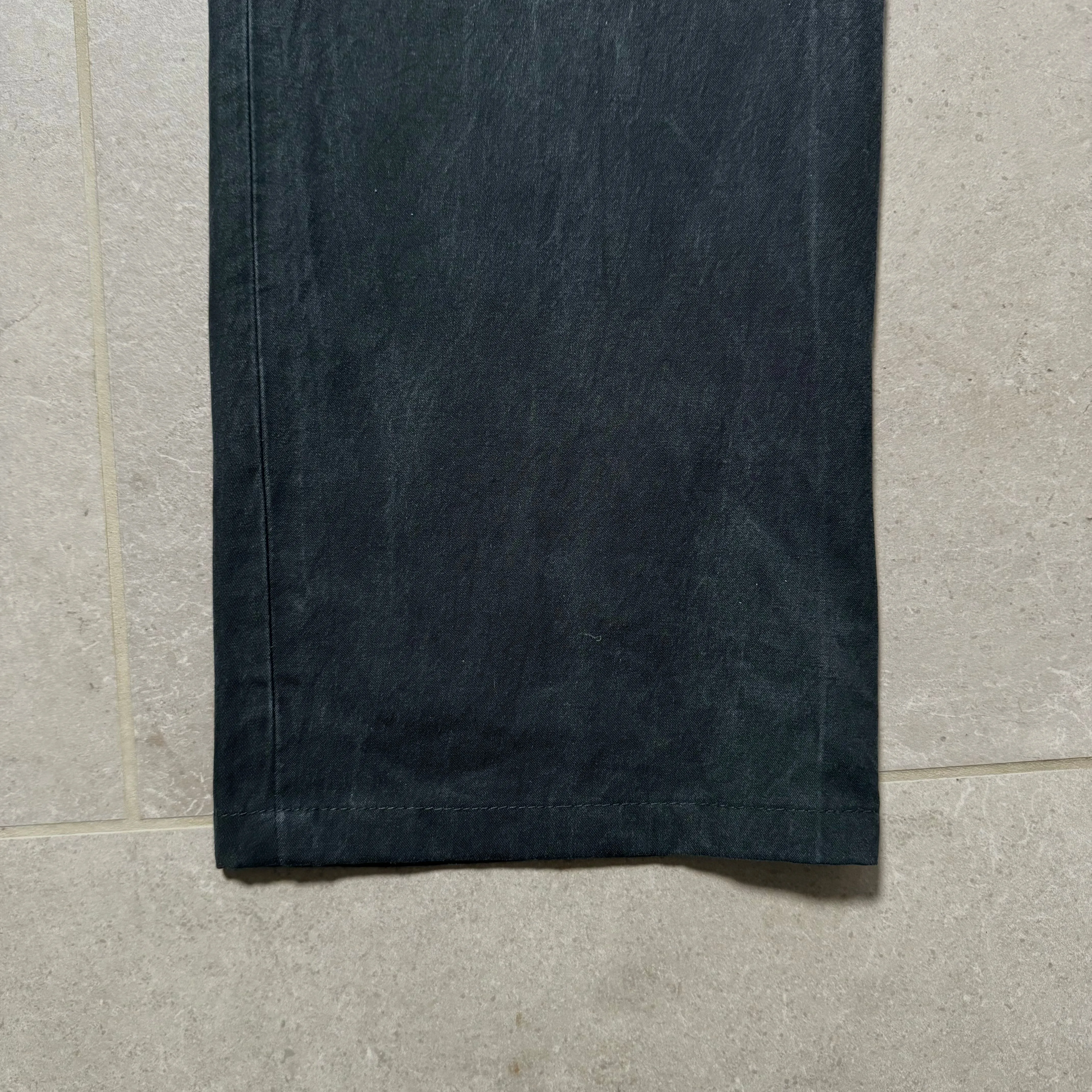 AW2001 Martin Margiela Wide Fit Cotton Canvas Pants