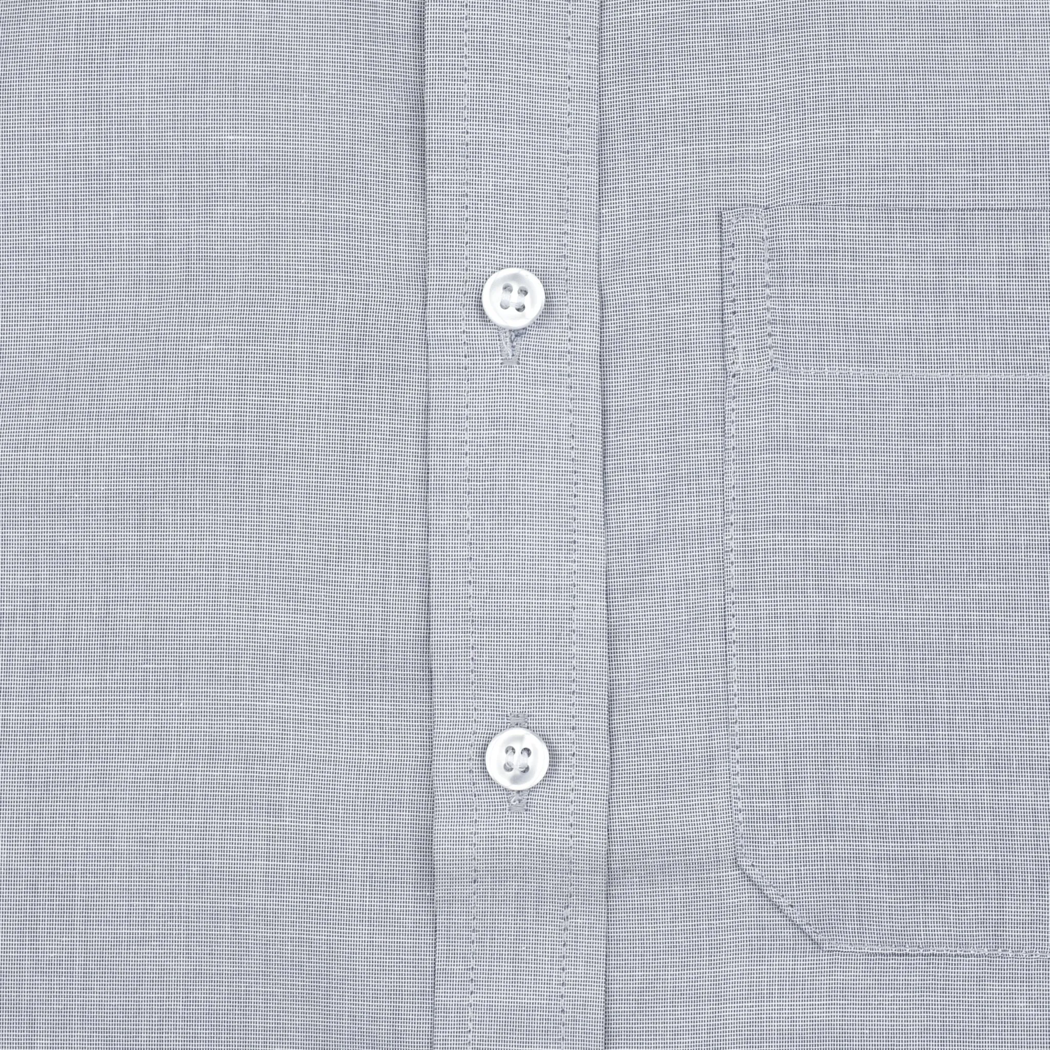 Dapper Men's Graphite Cotton Shirt
