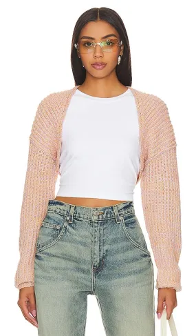 Free People Iris Shrug in Rose