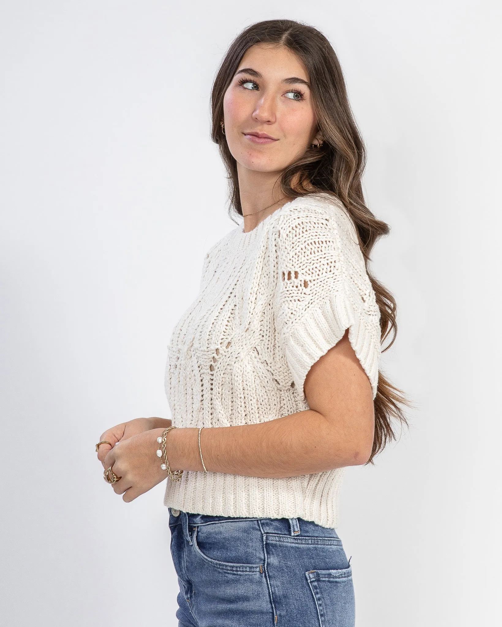 High Standards Sweaters: Cream