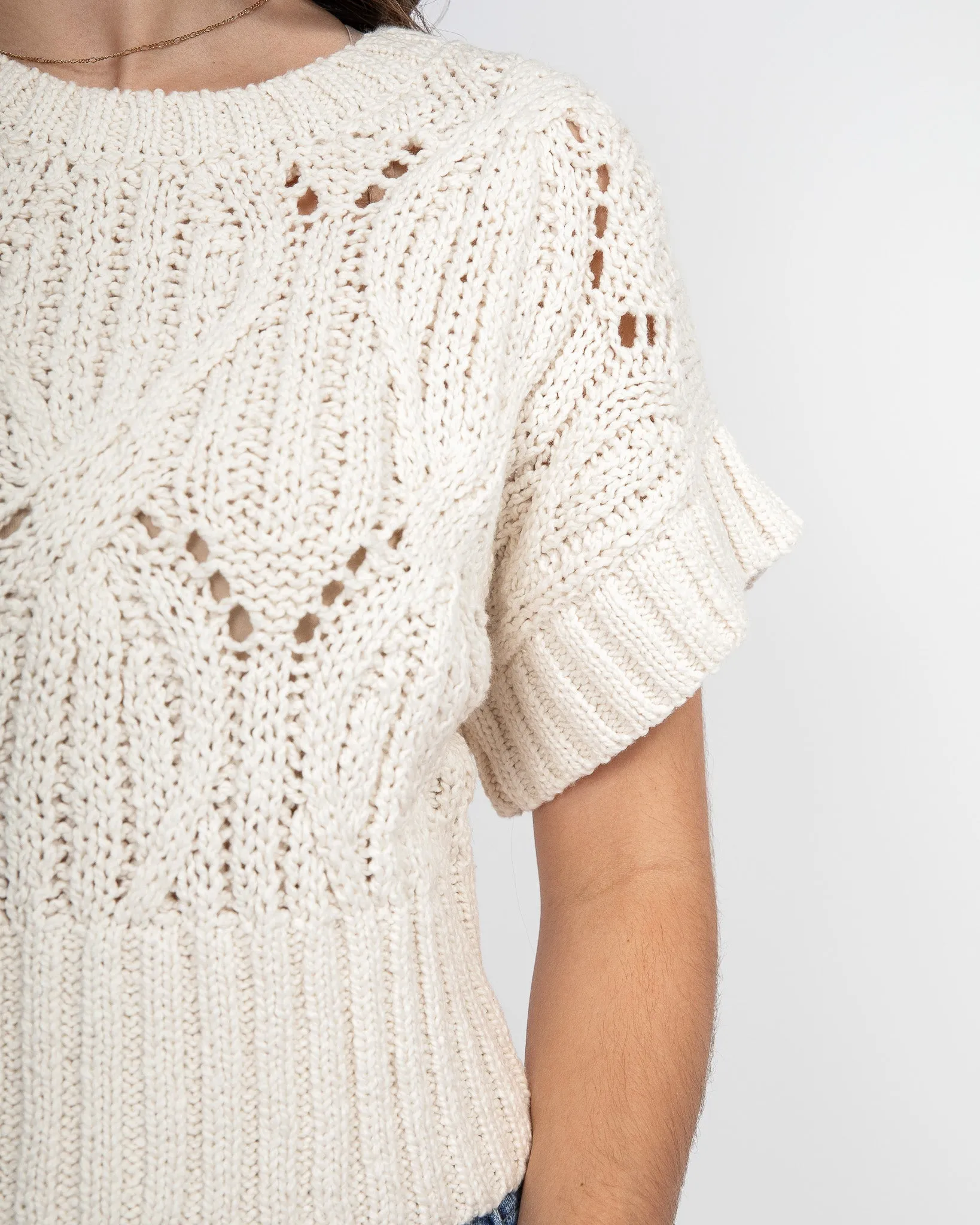 High Standards Sweaters: Cream