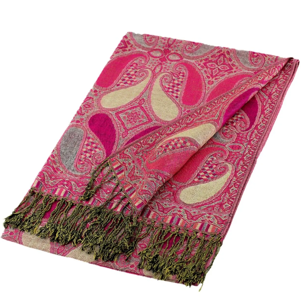 Large Paisley Pashmina Scarf/Shawl