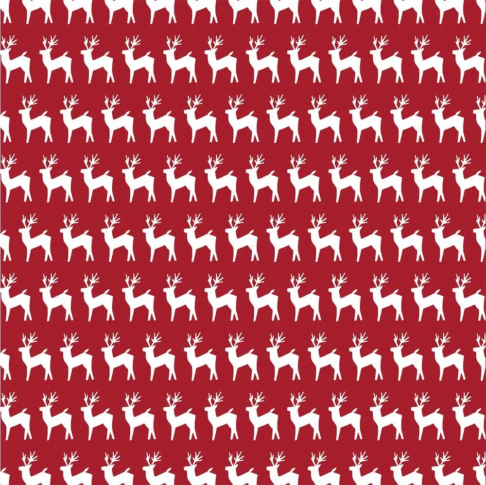 Lila & Hayes Girls Ava Pajamas - Red Reindeer