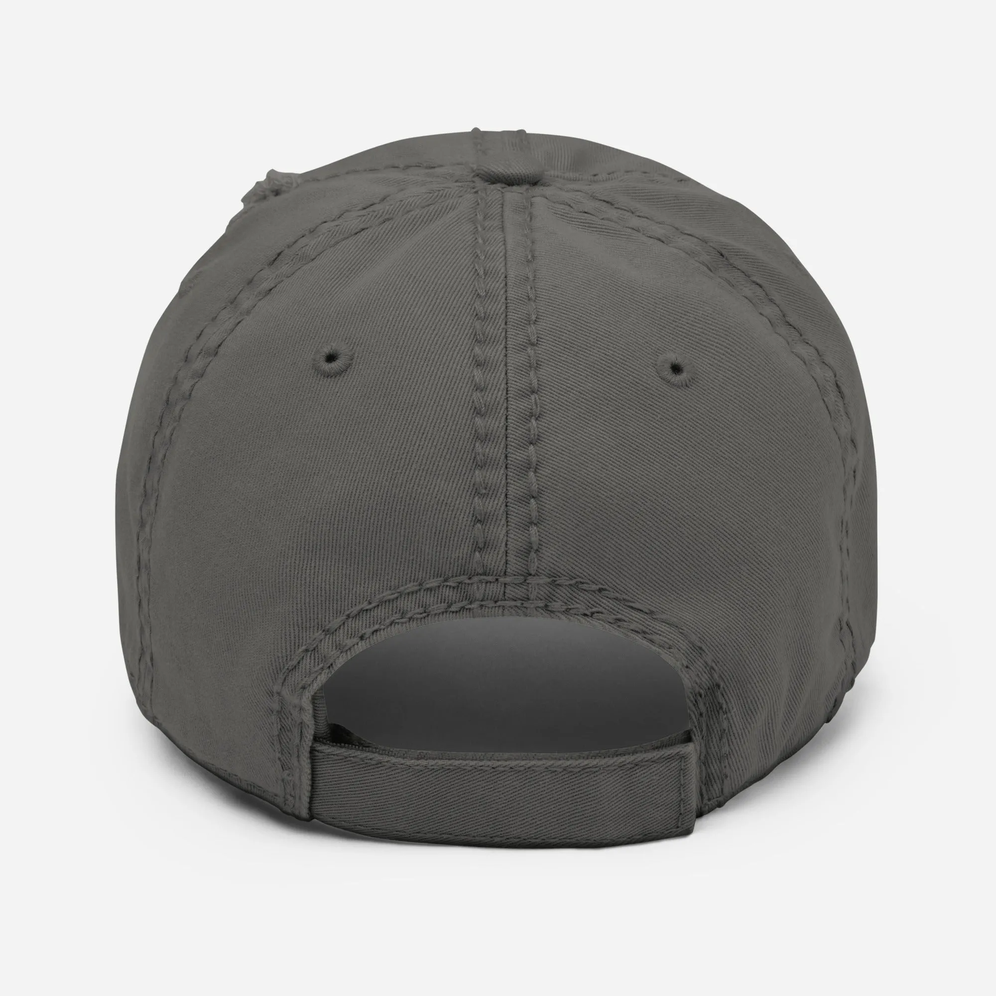 NSSC Volleyball Club Embroidered Distressed Dad Hat in Black or Gray