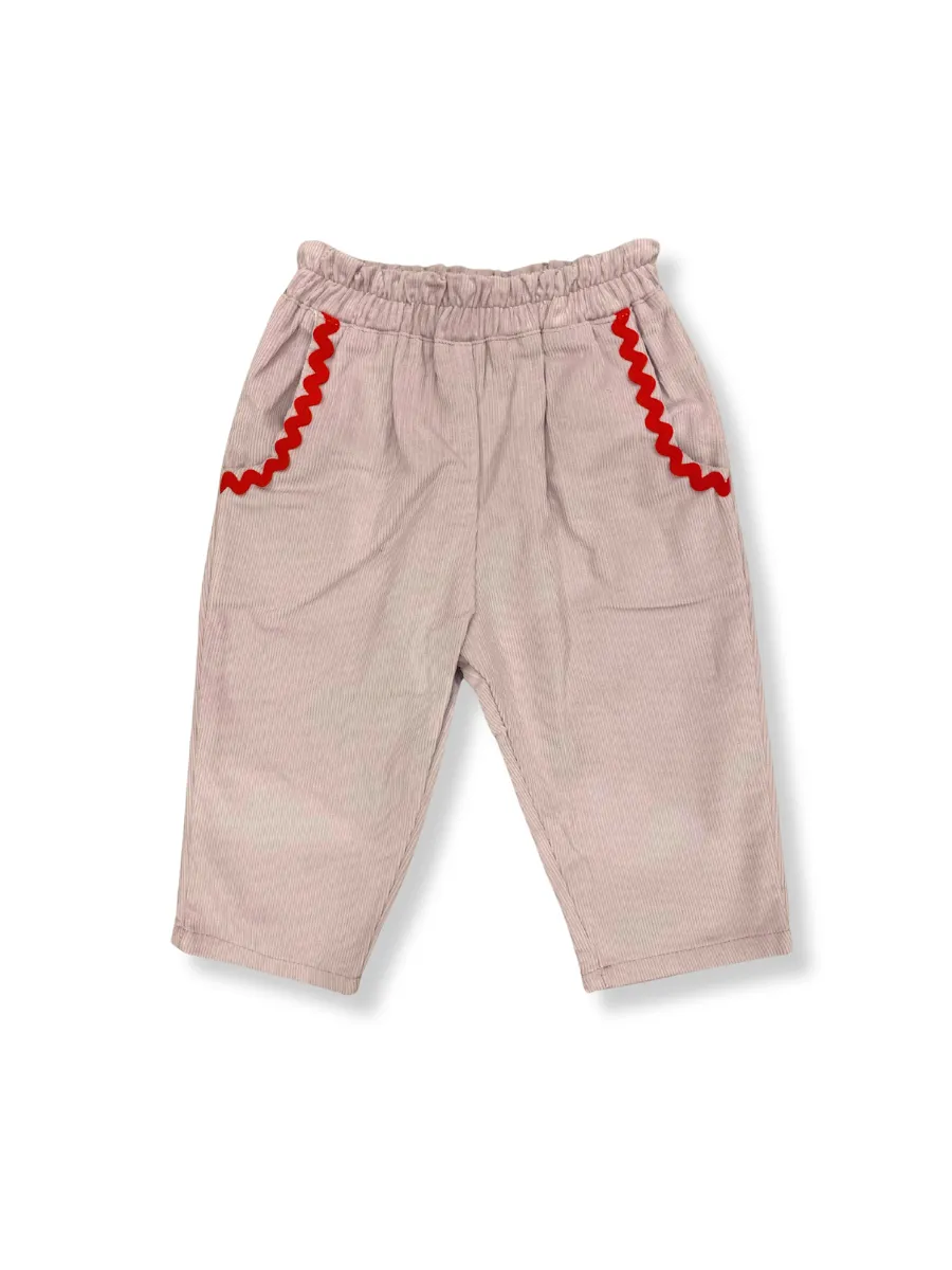 Ola Pink Long Sleeve Bodysuit