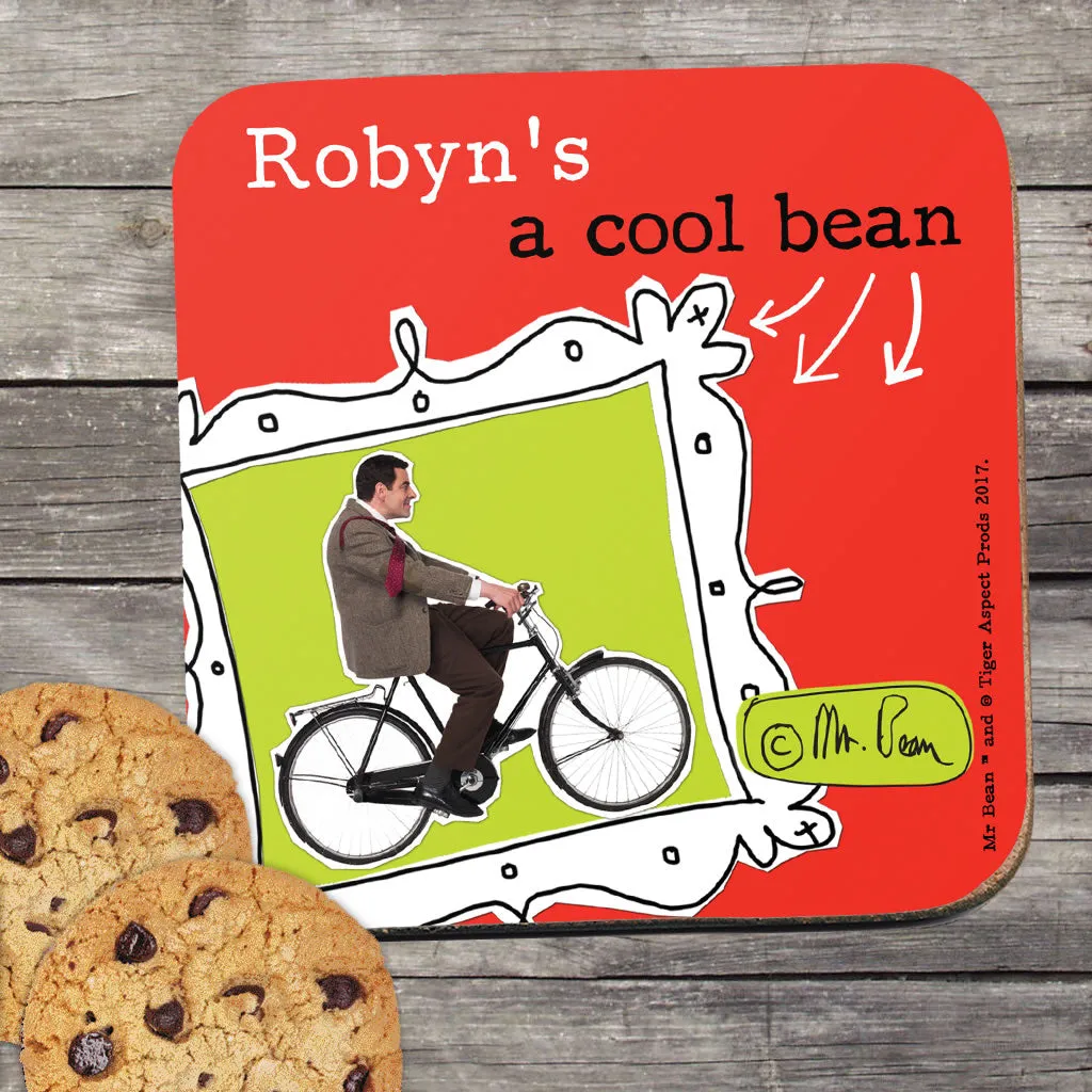 Personalised A Cool Bean Coaster