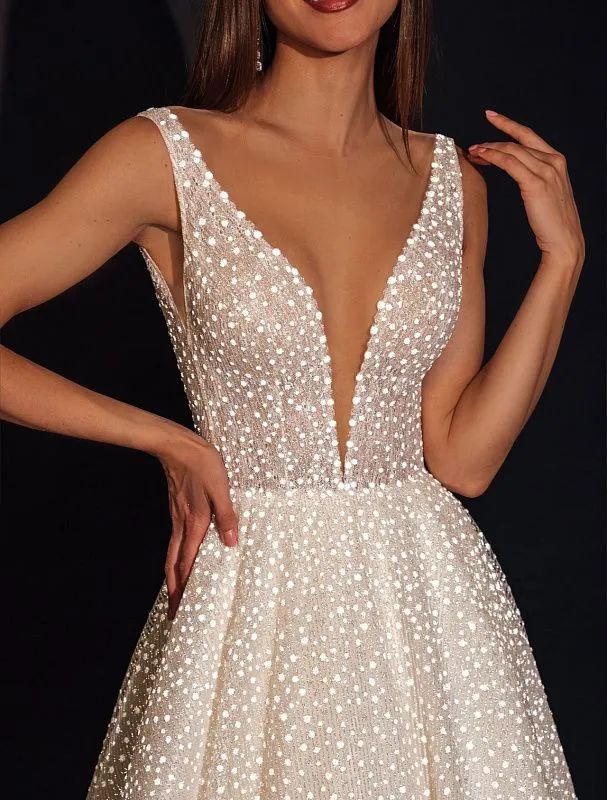 Scarlett white wedding dress