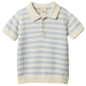 Stevie Polo - Celestial Blue Sea Stripe